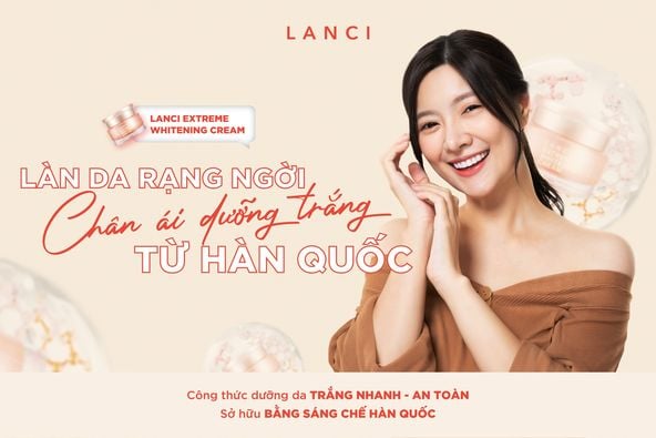 LANCI EXTREME WHITENING CREAM - CHÂN ÁI DƯỠNG DA TRẮNG RẠNG NGỜI TỪ HÀN QUỐC 💡