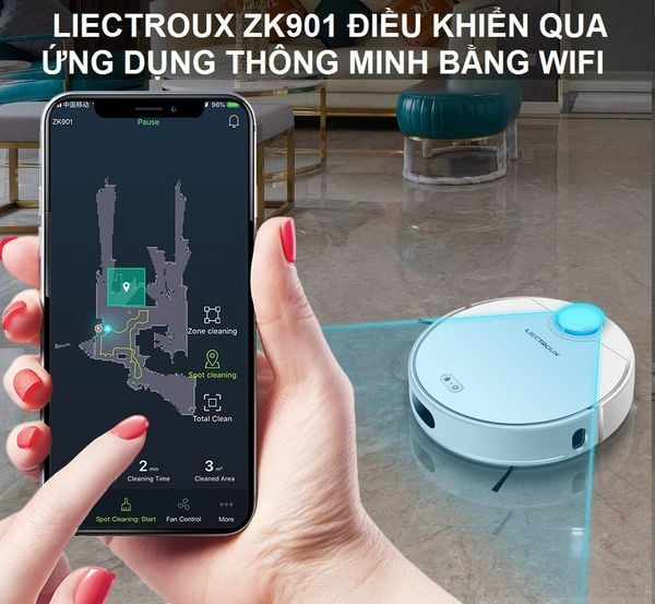 Robot hút bụi Liectroux có tốt không?