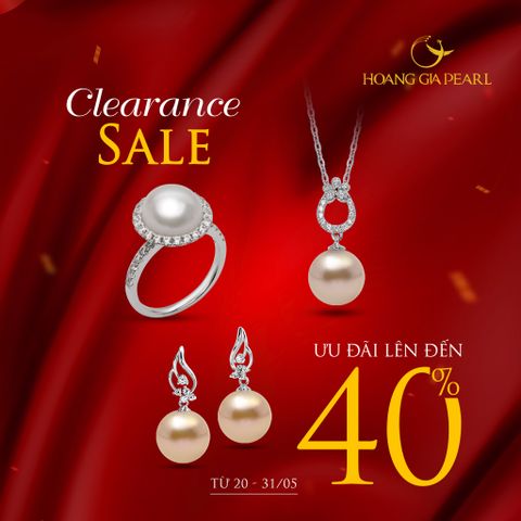 Clearance Sale - Bùng nổ ưu đãi lên đến 40%