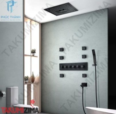 SHOWER - WALL-MOUNTED FAUCET - A NEW SOLUTION FOR INTERIOR DESIGN