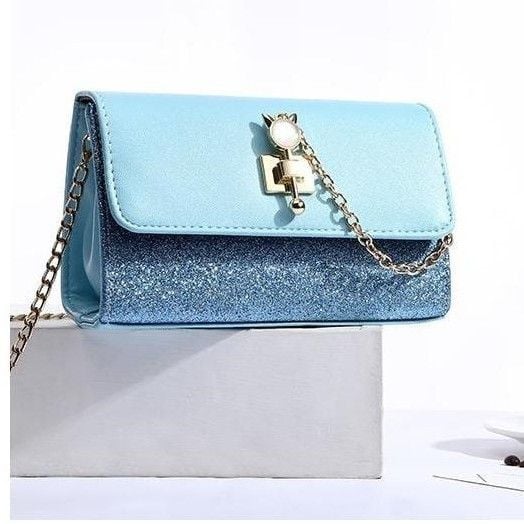 Túi đeo vai nữ Marc Jacobs màu xanh chính hãng The Snapshot Leather Camera  Bag In New Mint Multi