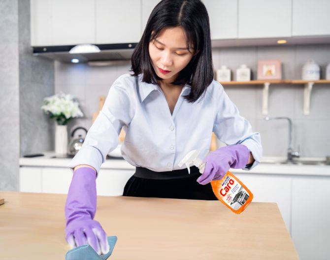 Mách bạn cách vệ sinh nhà bếp dù là vết bẩn cứng đầu cũng phải chịu thua