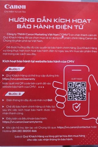 Hướng Dẫn Kiểm Tra Bảo Hành Canon