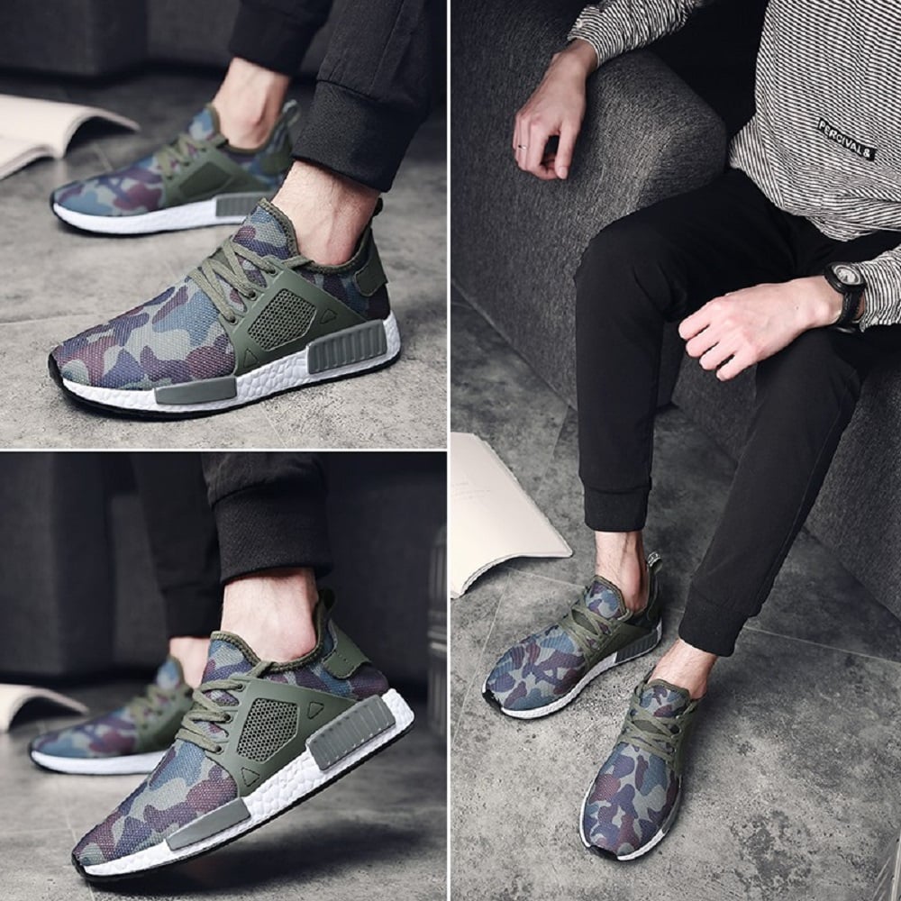 Đơn giản nhưng chất cùng áo thun – quần jogger – Camo Sneaker
