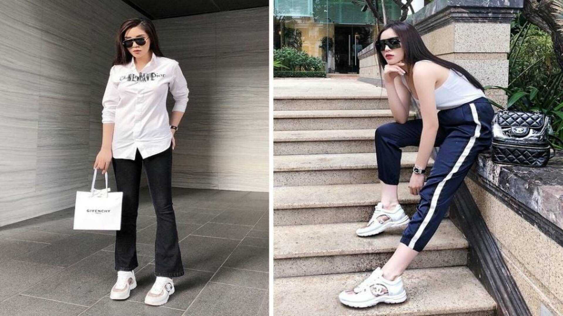 Hai cách phối đồ đầy cá tính của Kỳ Duyên cùng đôi giày Chanel