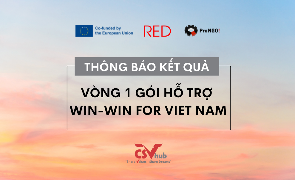Kết quả vòng 1 gói hỗ trợ Win-Win (2021-2022)