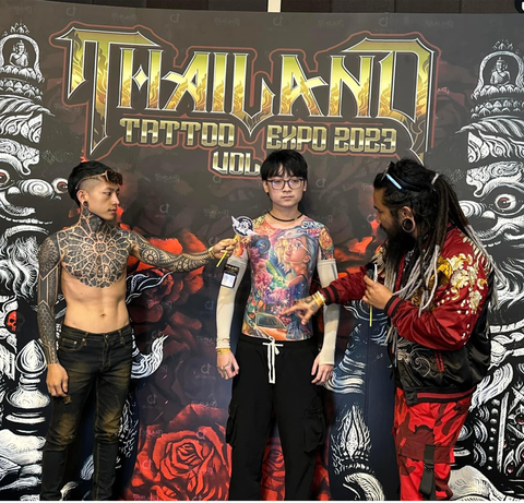 Ho Proteam Tham Gia Cuộc Thi Thái Lan Tattoo Expo 03/2023
