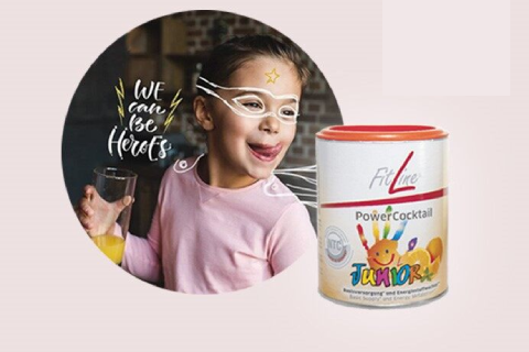 Fitline Power Cocktail Junior - Cung cấp cho bé các chất dinh dưỡng để phát triển khỏe mạnh