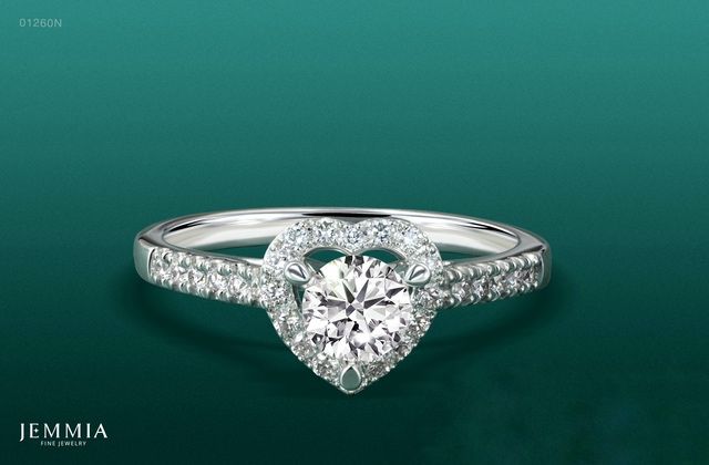 Top 5 Mẫu Nhẫn Kim Cương Trái Tim Ý Nghĩa - Dành Tặng Nàng