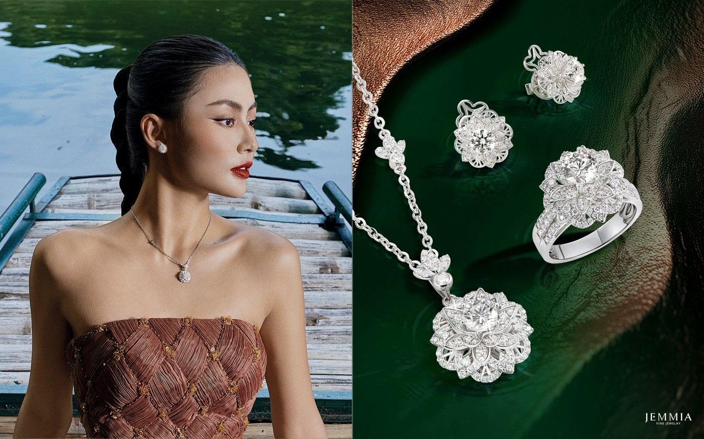Jemmia Diamond Bst Kết Hợp Cùng Hoa Hậu Hoàn Vũ Việt Nam