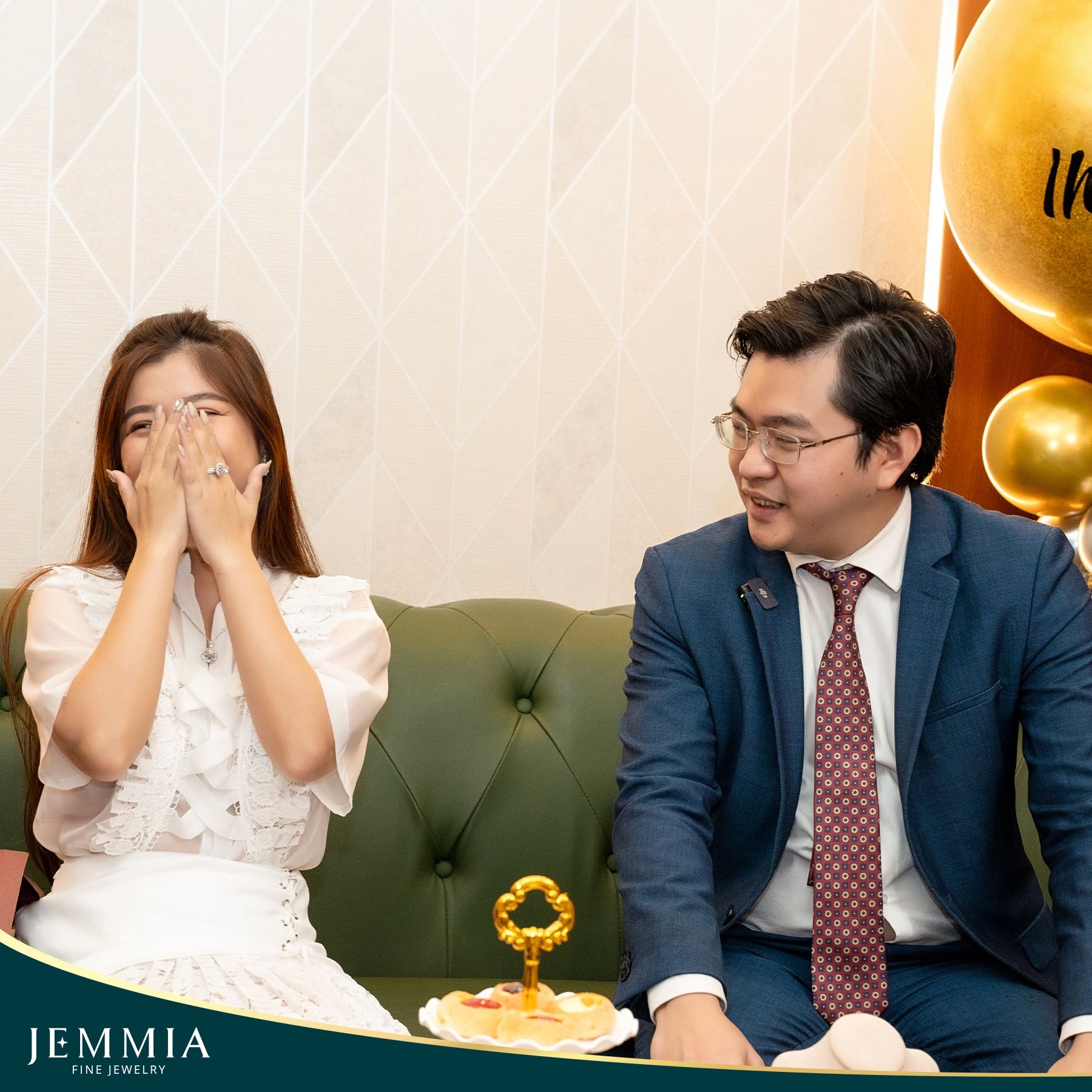 Jemmia Tổ Chức Buổi Tiệc Sinh Nhật Ấm Cúng Cho Khách Hàng Trong Không Gian Trà Thất Vip