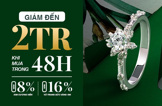 Sắm Nhẫn Kim Cương, Nhận Vàng Tích Lũy