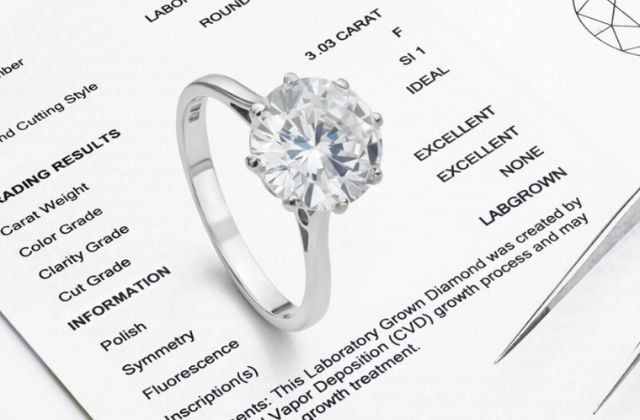Giấy Kiểm Định Kim Cương: Phân Loại Và Cách Đọc