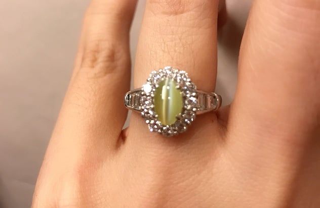 Những Mẫu Nhẫn Đá Mắt Mèo Đẹp Vượng Phong Thủy