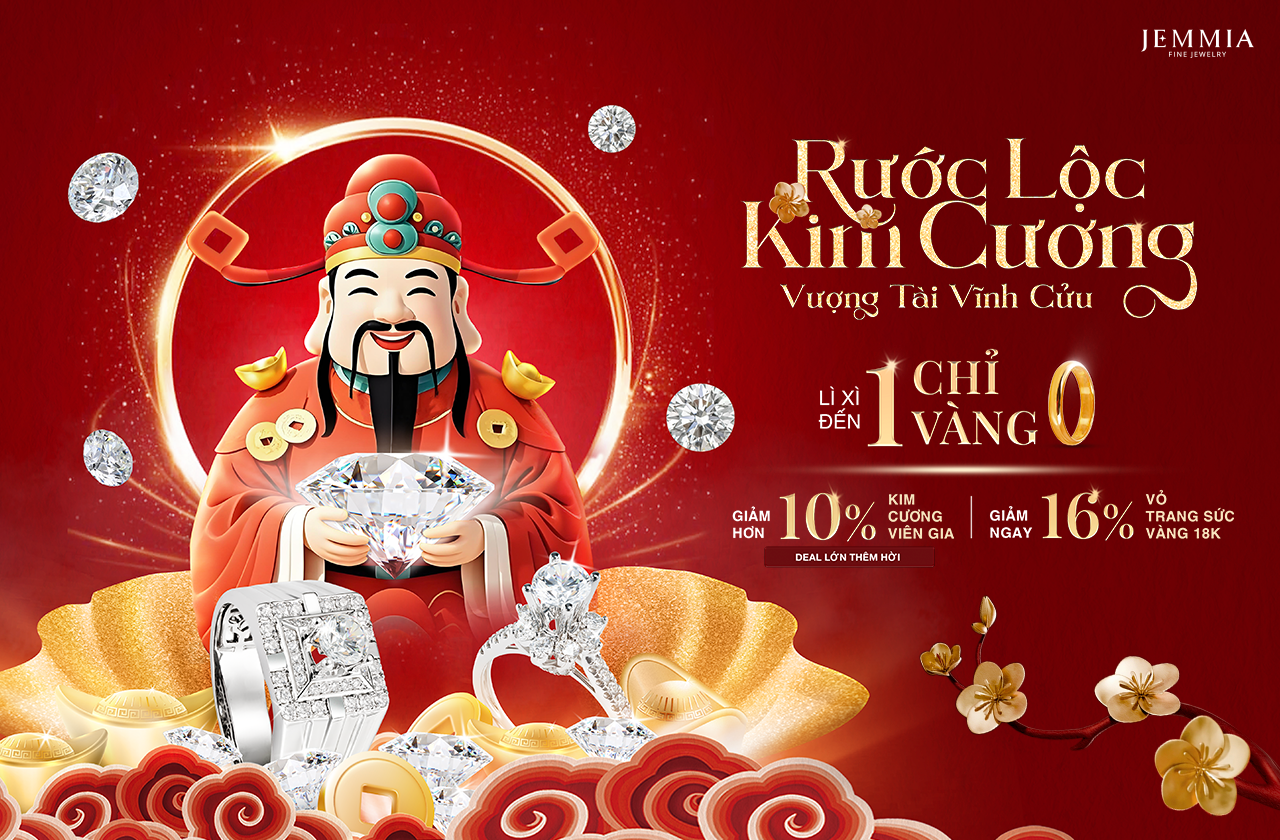 RƯỚC TÀI LỘC ĐẦU NĂM NGÀY VÍA THẦN TÀI TẠI JEMMIA