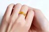 Những Mẫu Nhẫn Kim Tiền Vàng Ta Đẹp Hút Tài Lộc Tăng Vận Khí