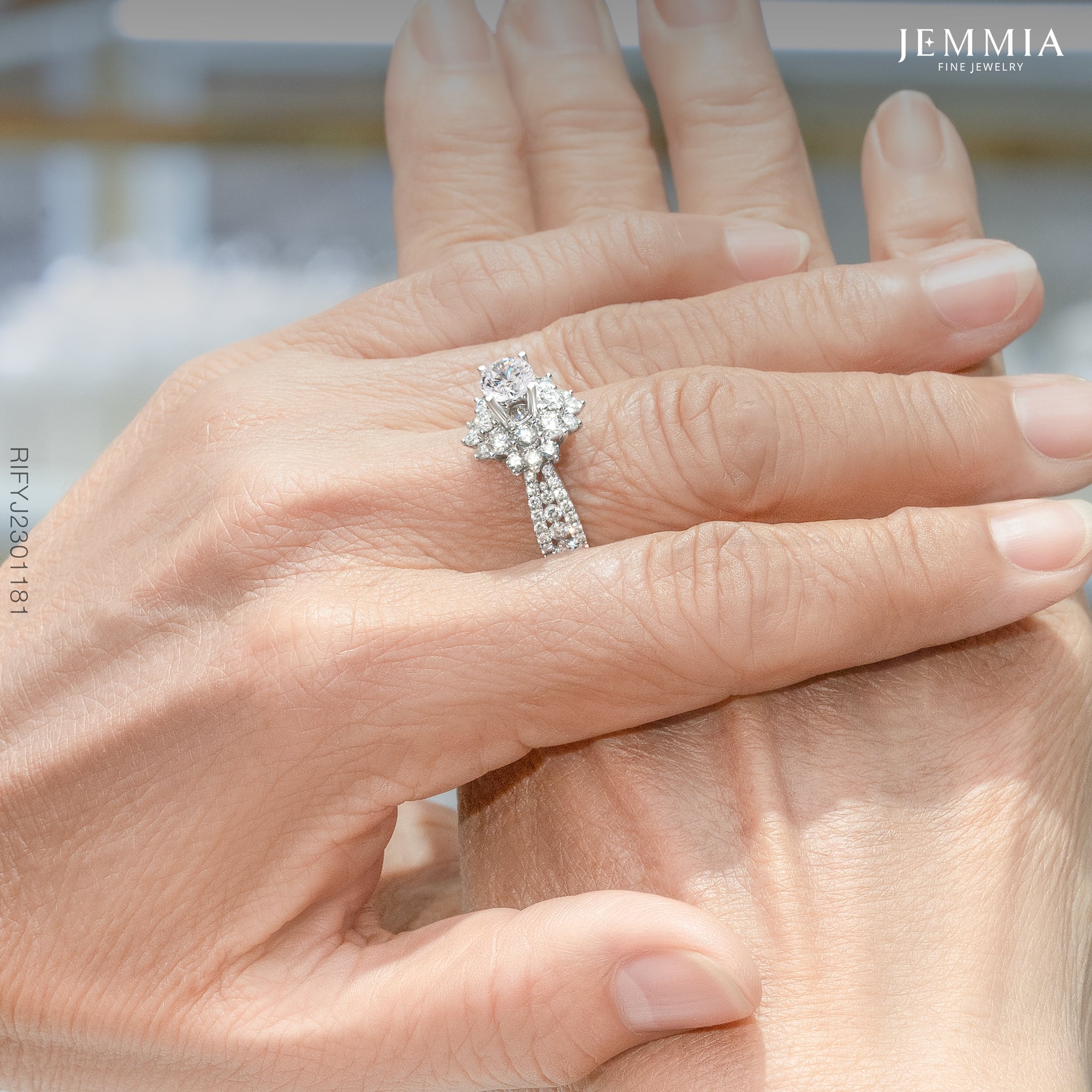 Nhẫn kim cương vĩnh cửu - RIFYJ2301181