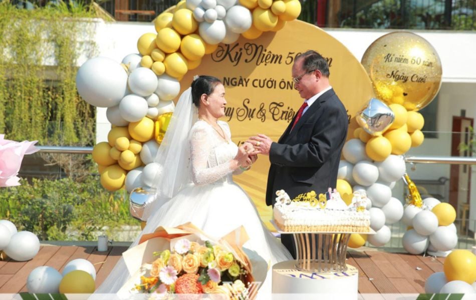 Trang trí đơn giản nhưng đậm dấu ấn thời gian