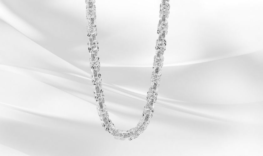 Dây chuyền vàng 18k nam 5 chỉ kiểu xoắn đẳng cấp