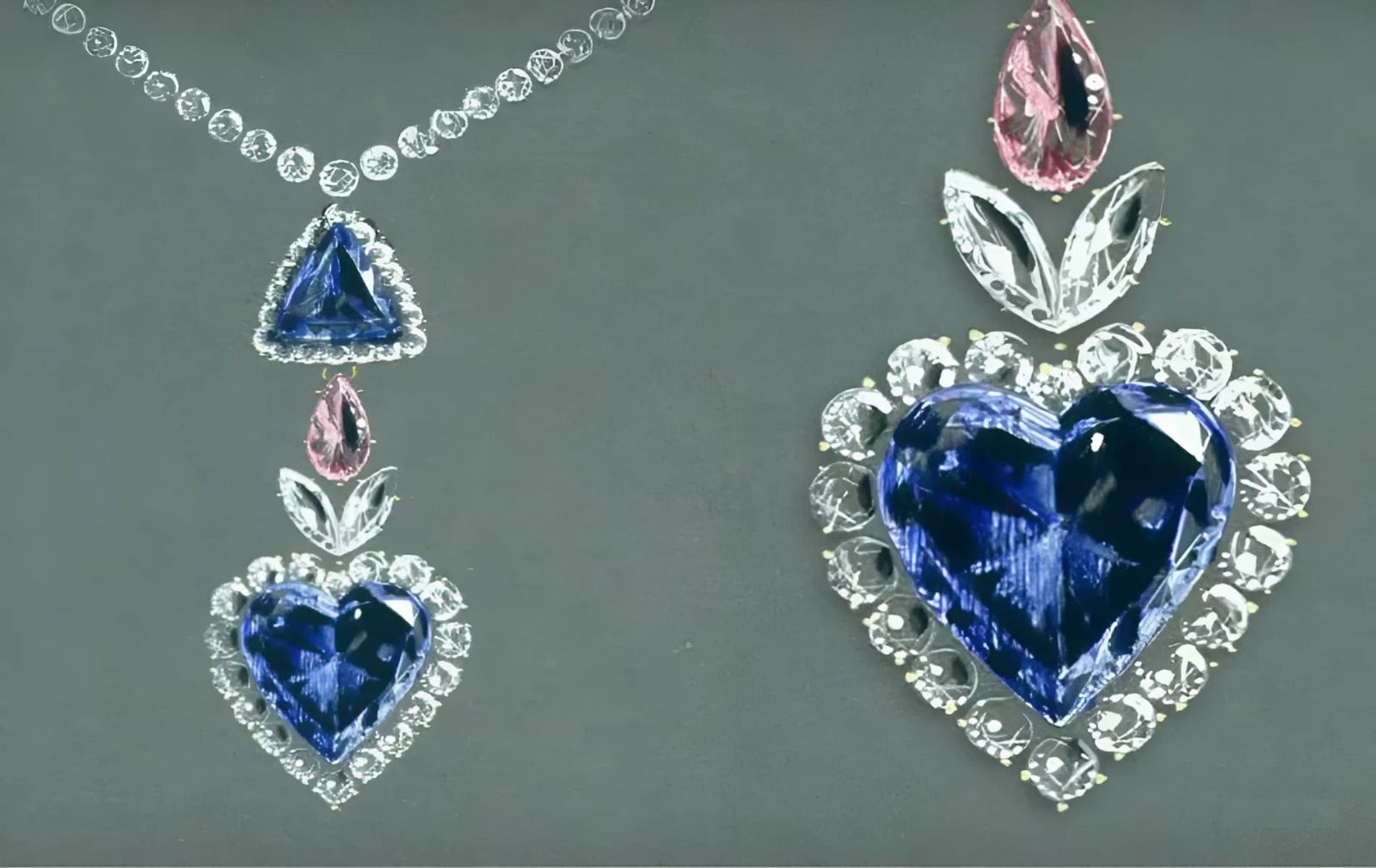 Top 5: Kim cương Blue Heart - 30.62 carat - 300,000 USD