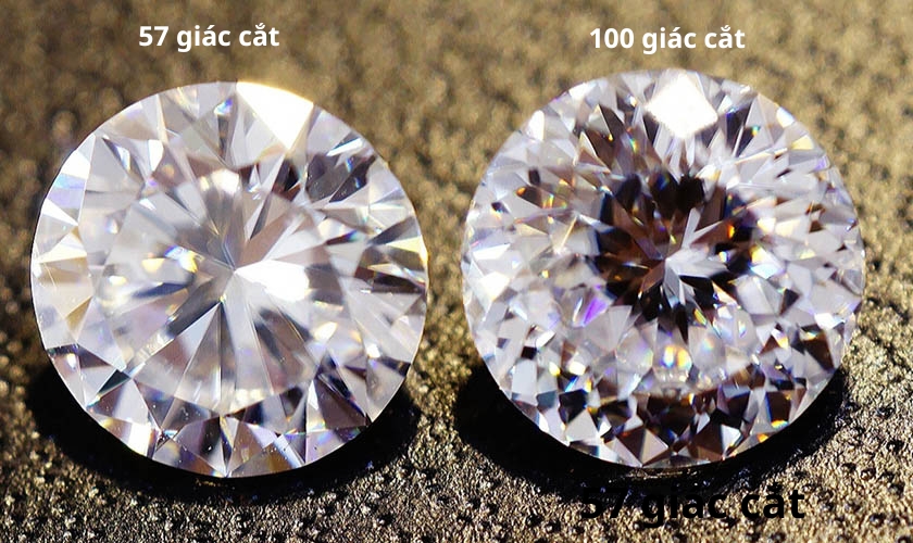 Kim cương 100 giác cắt
