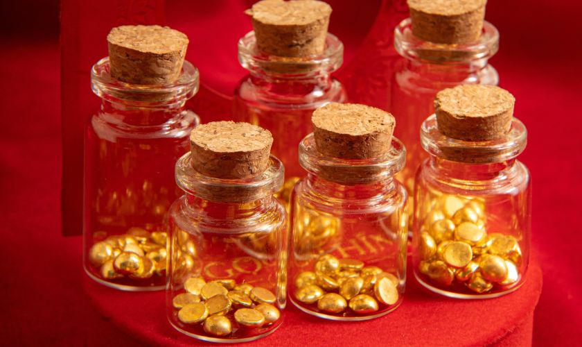 Hạt đậu vàng 0.2 chỉ 24k