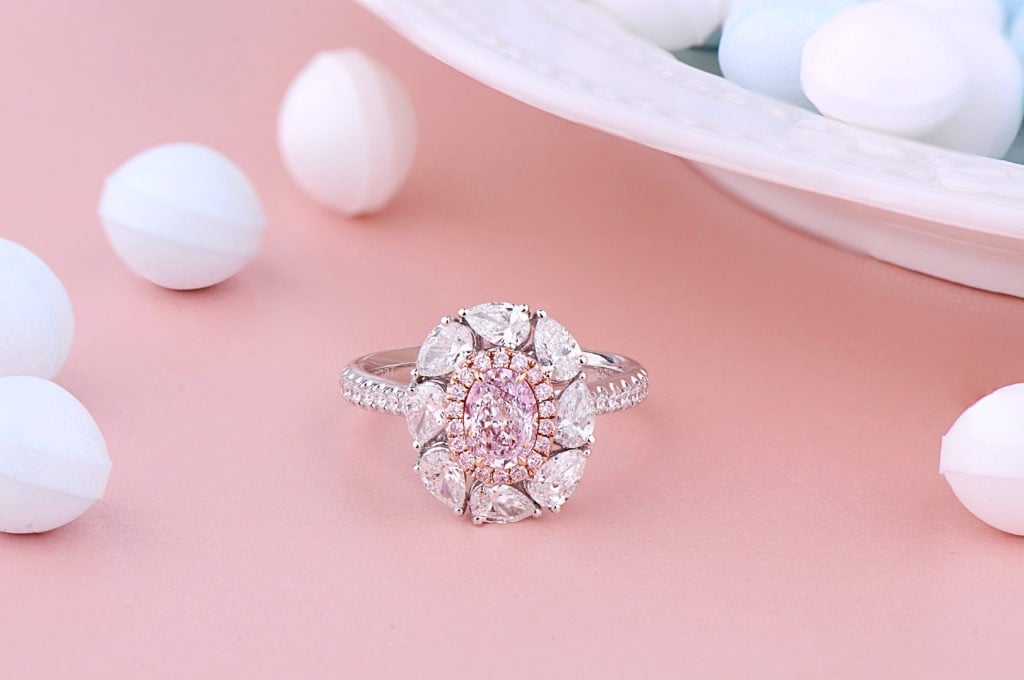 Xu hướng trang sức kim cương hồng