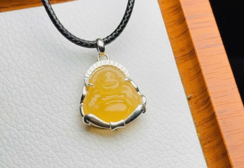 Mặt Phật Di Lặc đá Ngọc Hoàng Long