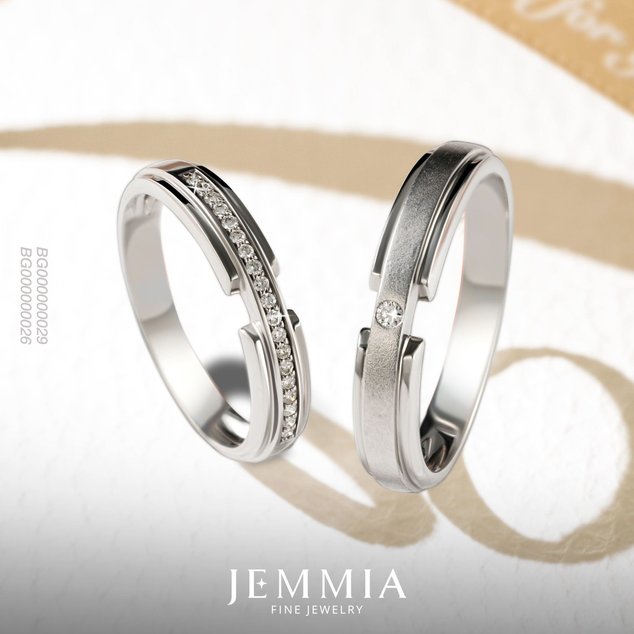 Mẫu nhẫn cưới sang trọng tại Jemmia