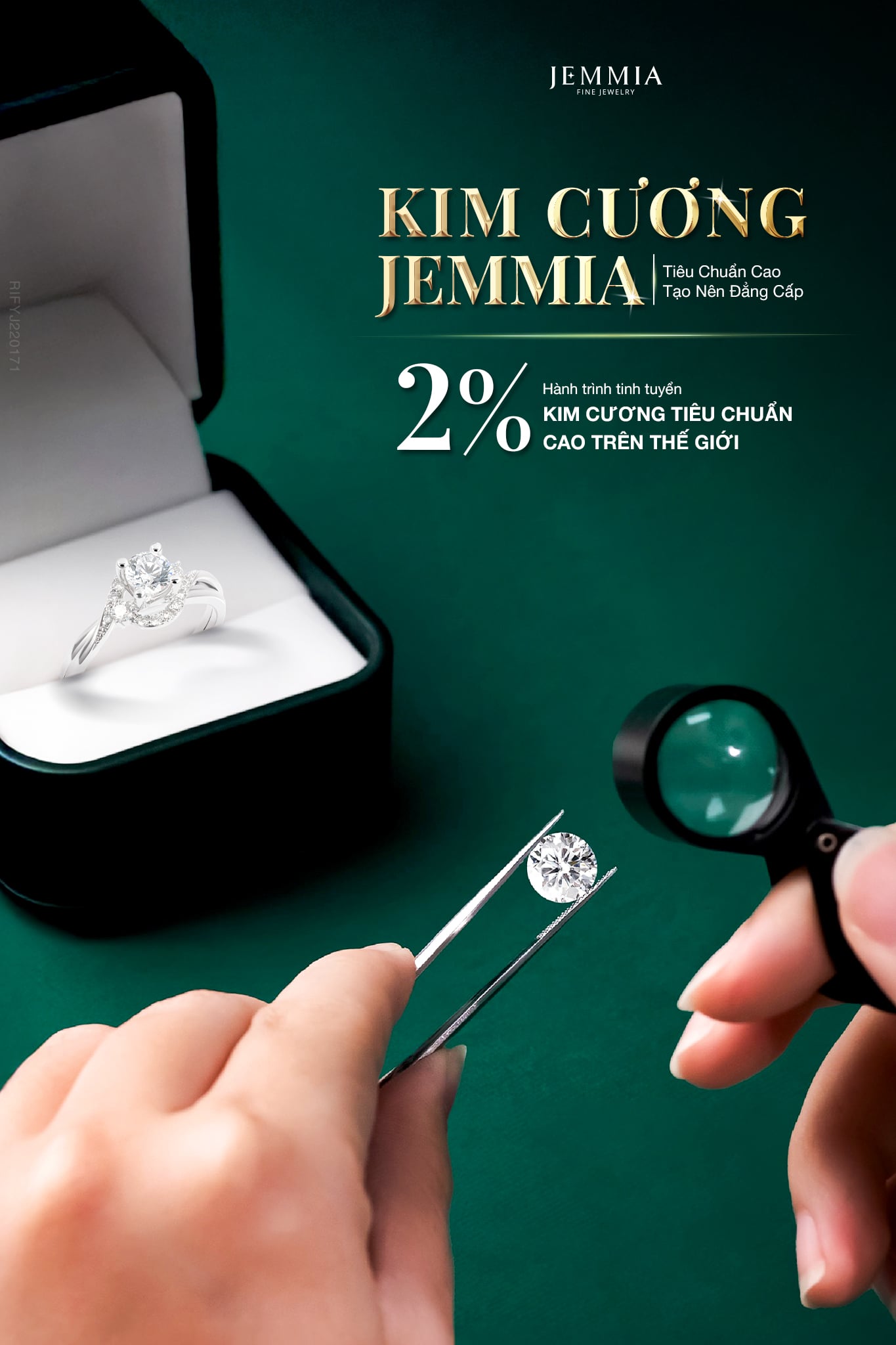 Kim cương thiên nhiên GIA tinh tuyển, chất lượng