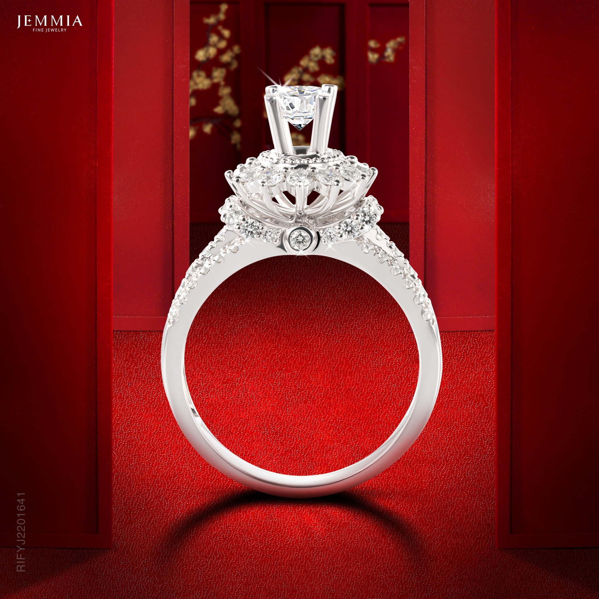 nhẫn kim cương halo là gì