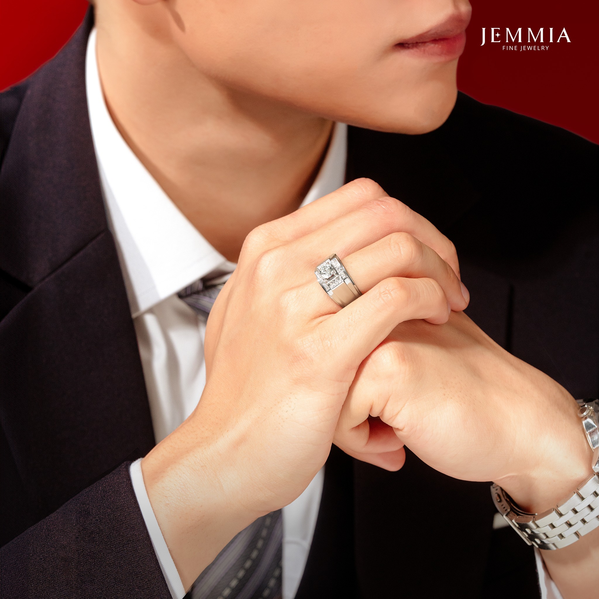 Jemmia Diamond: Địa chỉ mua nhẫn kim cương nam cao cấp, sang trọng