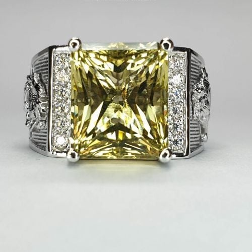nhẫn nam citrine