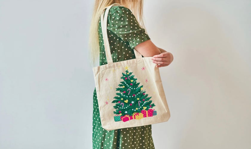 Túi hoạ tiết Noel