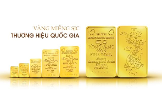 Vàng SJC là loại vàng được sản xuất bởi Công ty Vàng bạc đá quý Sài Gòn, có hàm lượng vàng tinh khiết 99.99%