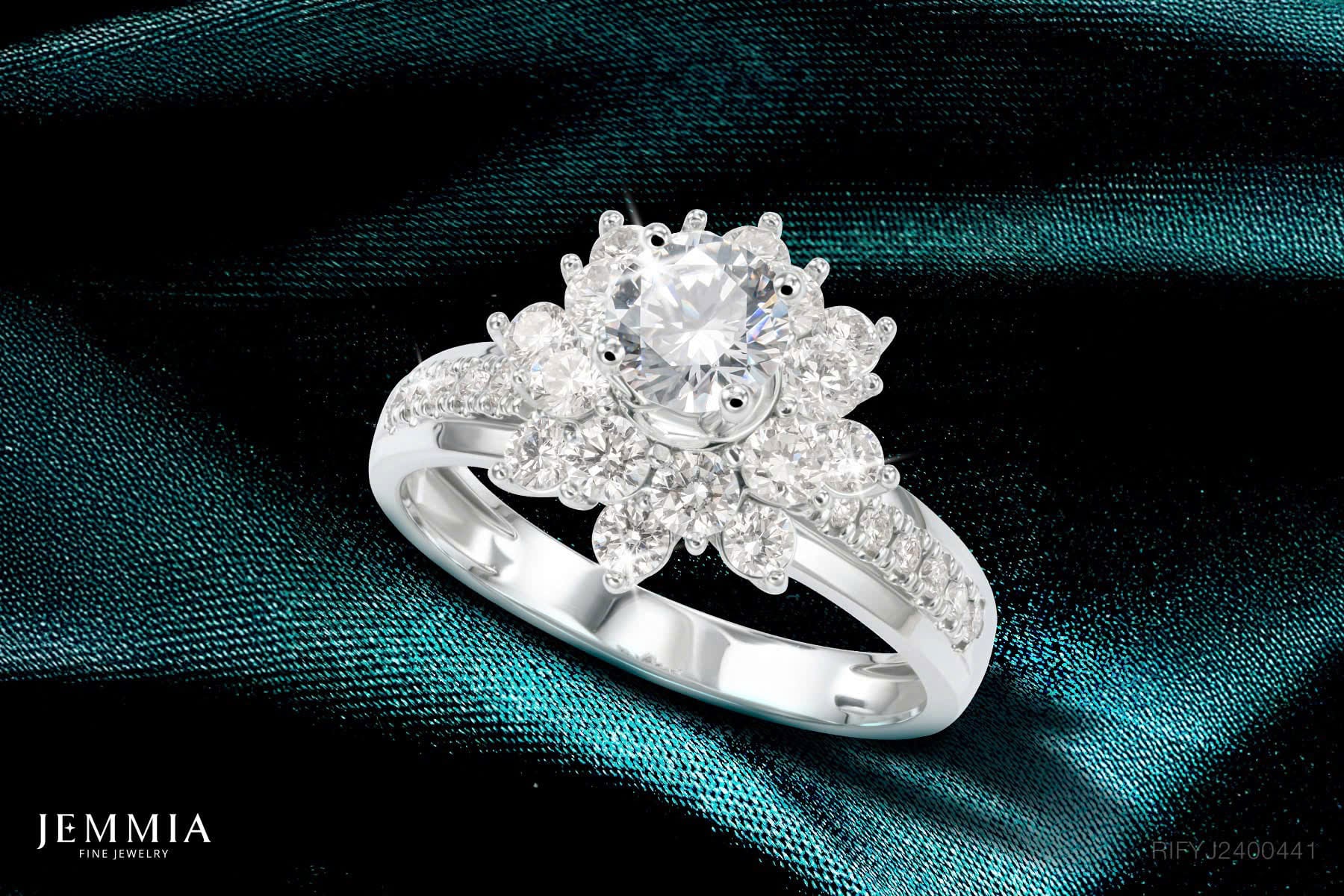 Nhẫn Kim Cương Nữ Thiên Nhiên&nbsp;RIFYJ2400441