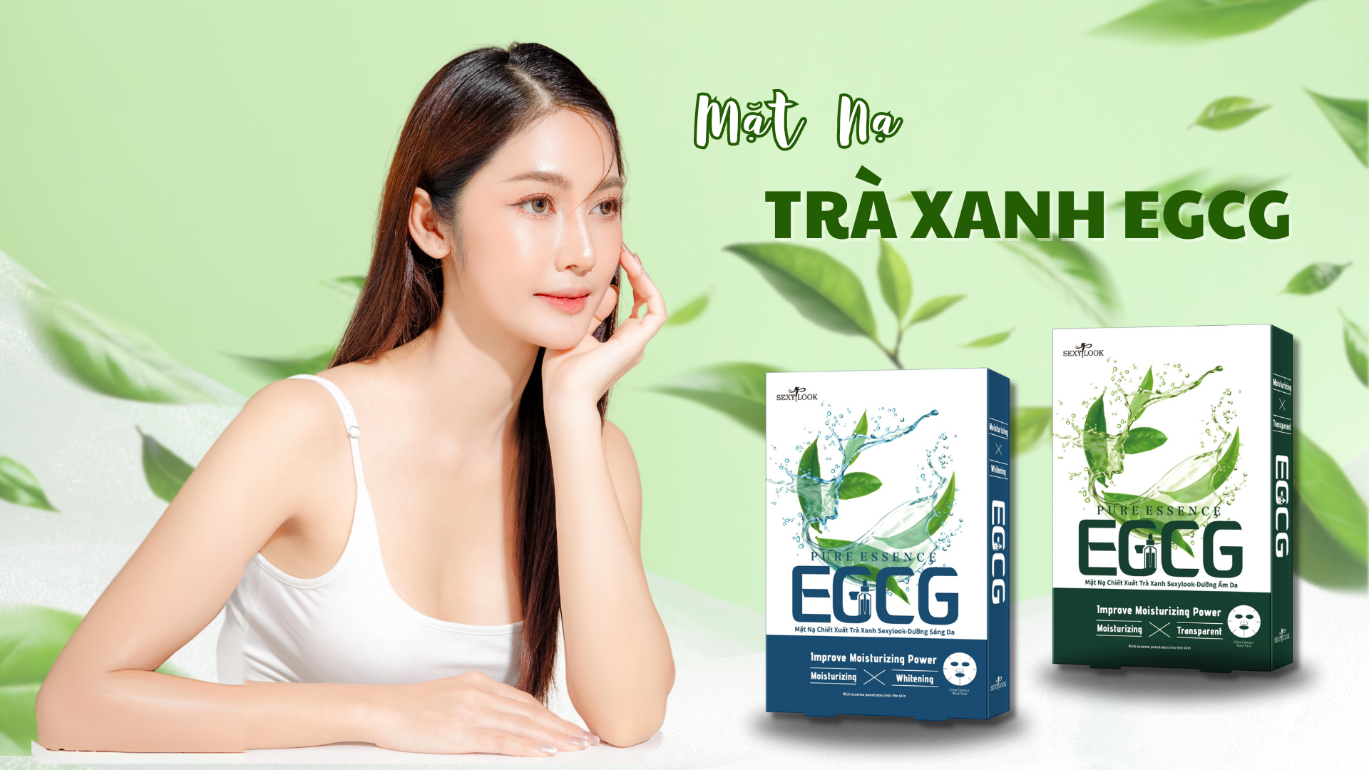 Mặt Nạ Trà Xanh EGCG Của SexyLook Và Những Điều Bạn Cần Biết Trước Khi Mua!