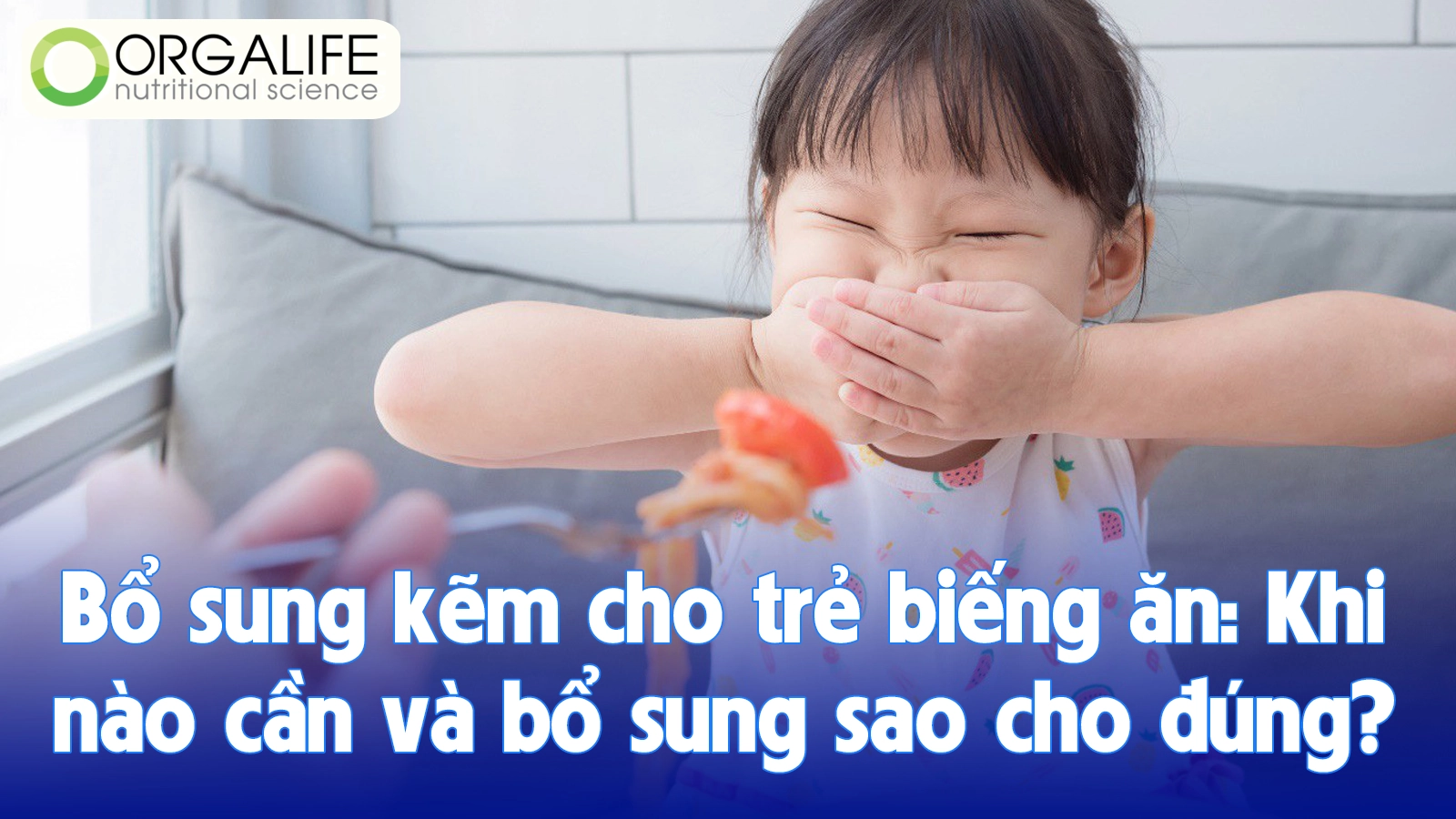 Bổ sung kẽm cho trẻ biếng ăn: Khi nào cần và bổ sung sao cho đúng?