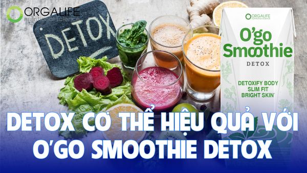 Detox thanh lọc cơ thể với O’GO SMOOTHIE DETOX