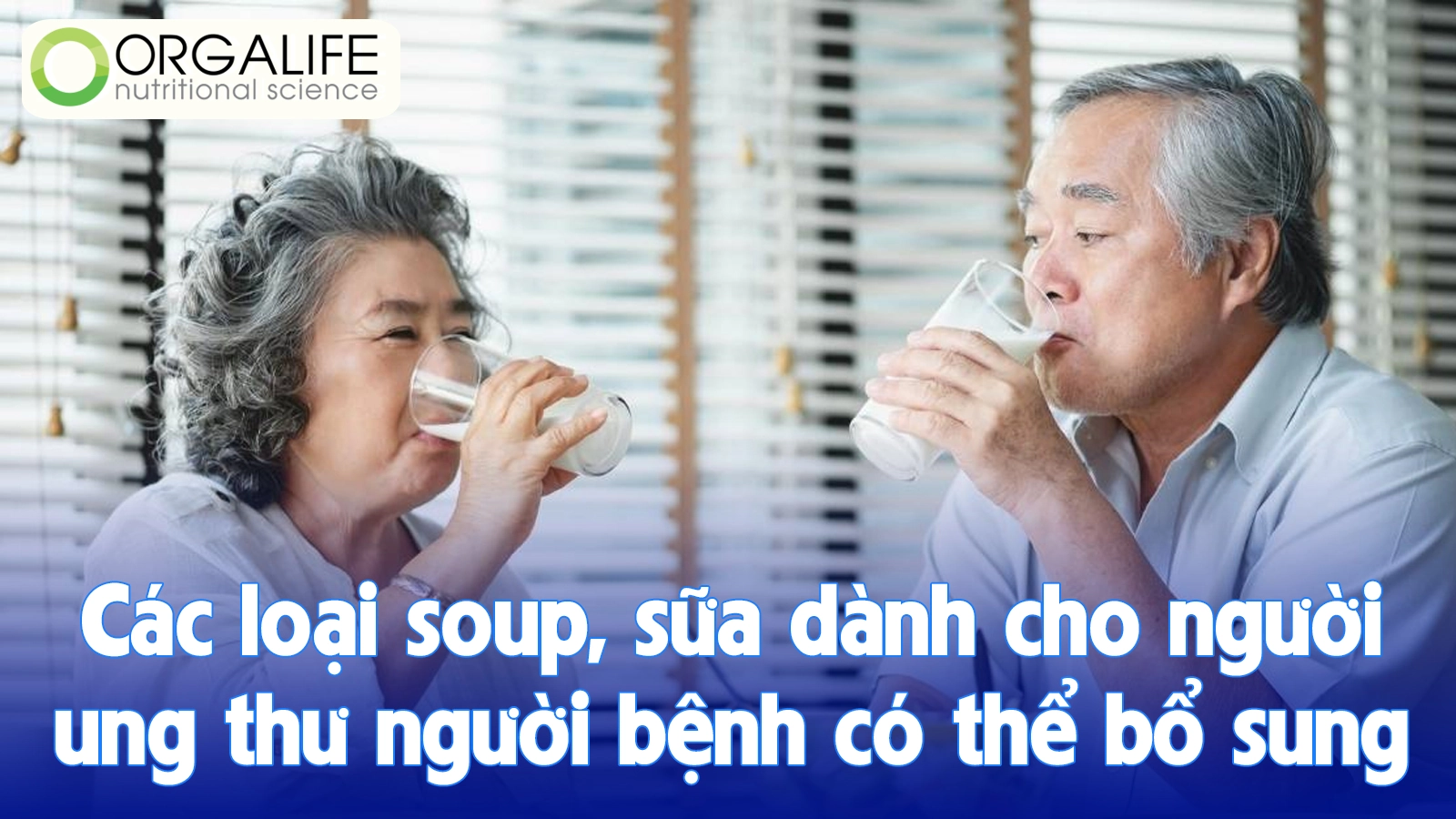 Các loại soup, sữa dành cho người ung thư người bệnh có thể bổ sung 2025