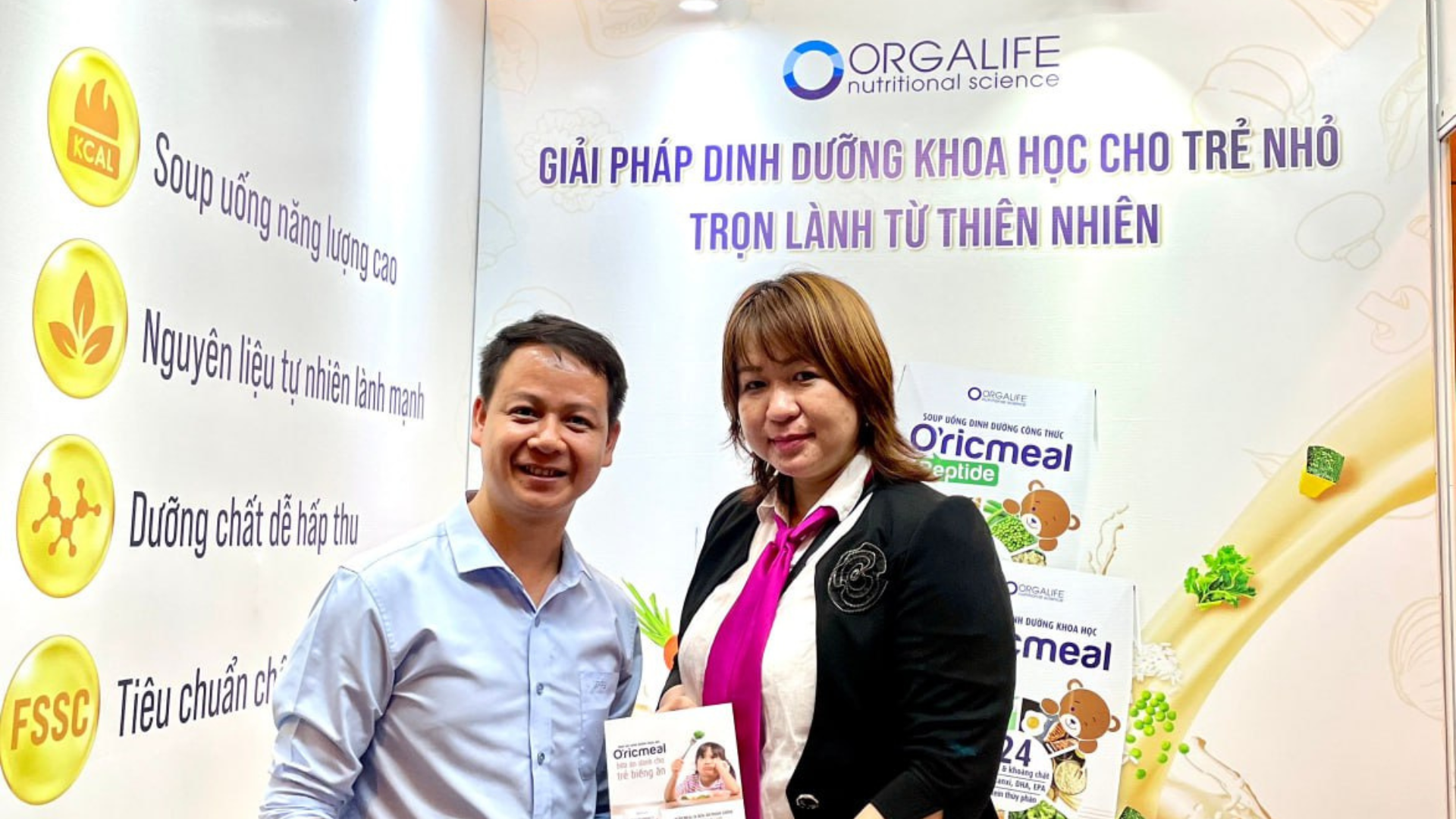 Soup uống dinh dưỡng khoa học O'ricmeal đồng hành cùng Bệnh viện Nhi Đồng 1 trong Hội nghị khoa học Nhi khoa năm 2023