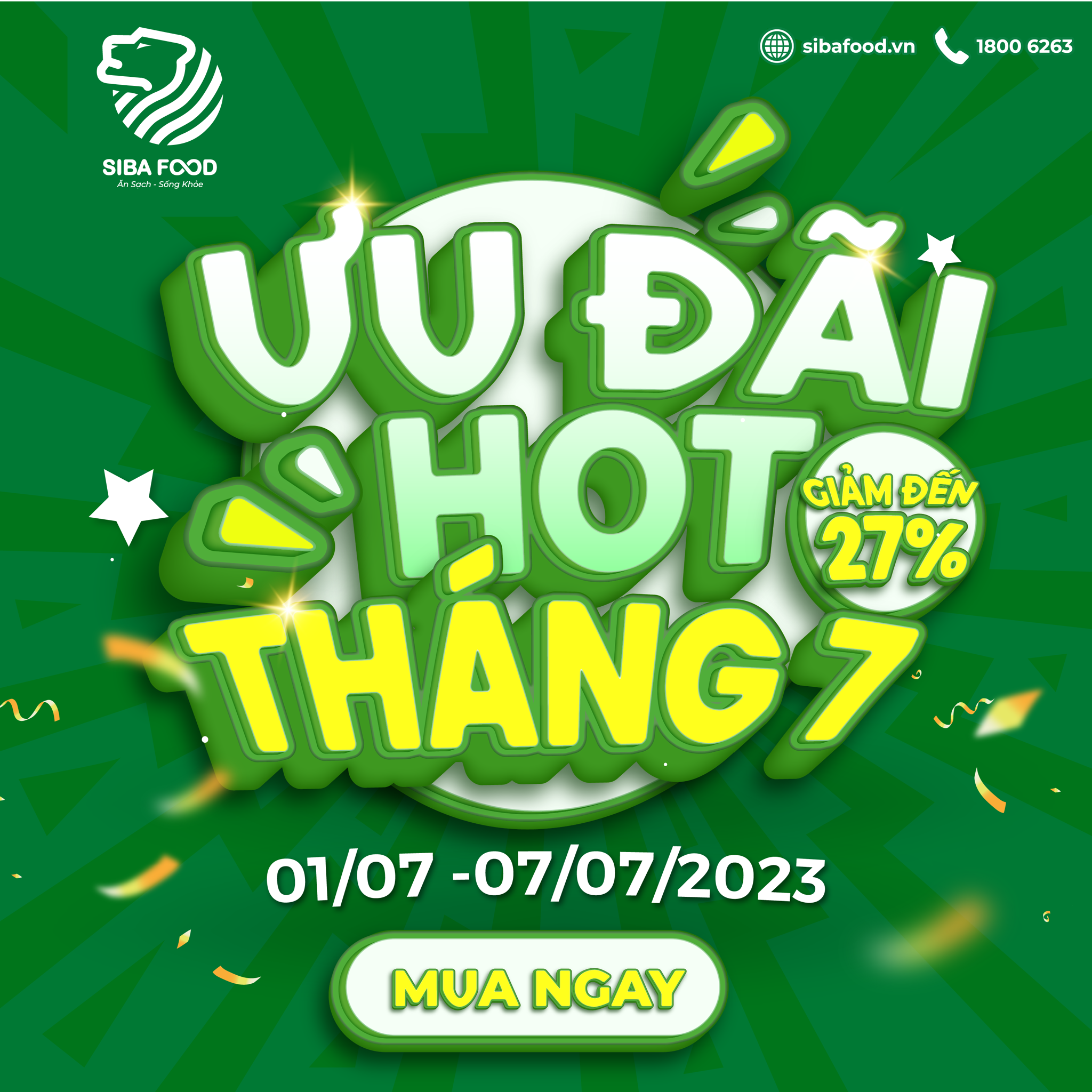 ƯU ĐÃI HOT THÁNG 7