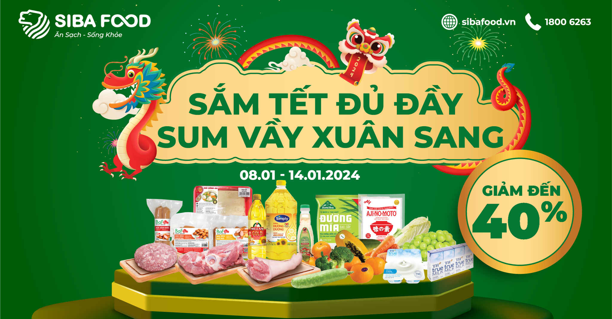 🎋 SẮM TẾT ĐỦ ĐẦY - SUM VẦY ĐÓN XUÂN
