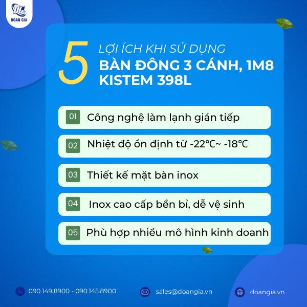 bàn đông inox công nghiệp 1m8