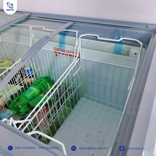 tủ đông mặt kính giá rẻ