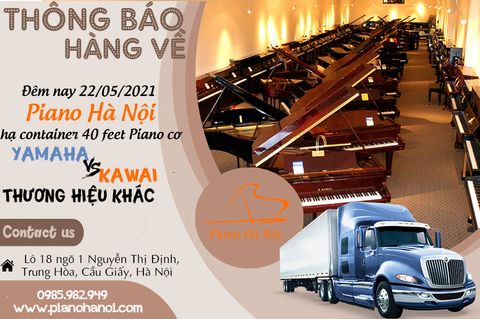 DANH SÁCH ĐÀN PIANO CƠ VỀ ĐÊM 22/05/2021