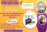 THÔNG BÁO CONTAINER 40 FEET PIANO ĐIỆN FLYKEYS VỀ KHO PIANO HÀ NỘI ĐÊM 17/06/2024