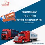 Thông báo đàn piano thương hiệu Flykeys về kho ngày 09/07/2025