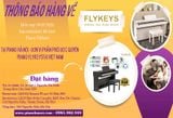 Thông báo hàng về sản phẩm đàn piano thương hiệu Flykeys ngày 19/07/2024