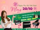 Mừng Ngày Phụ Nữ Việt Nam 20-10 . Giảm giá Sốc tại Piano Hà Nội